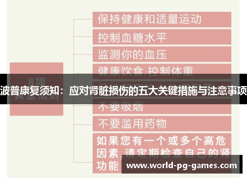 波普康复须知：应对肾脏损伤的五大关键措施与注意事项